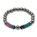 Hematite Crystal Bracelet - Rainbow Arrows