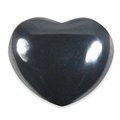 Hematite Crystal Heart ~45mm