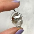 Herkimer Diamond Healing Crystal Pendant  ~23mm