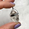 Herkimer Diamond Healing Crystal Pendant  ~28mm