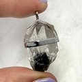 Herkimer Diamond Healing Crystal Pendant  ~34mm