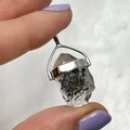 Herkimer Diamond Healing Crystal Pendant  ~34mm