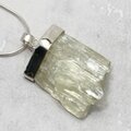 Hiddenite Healing Crystal 925 Silver Pendant ~27mm