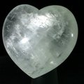 Honey Calcite Crystal Heart ~57mm