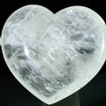 Honey Calcite Crystal Heart ~58mm