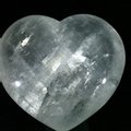 Honey Calcite Crystal Heart ~59mm