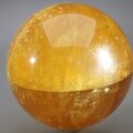 SUPERB Honey Calcite Crystal Sphere ~67mm