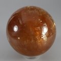 SUPERB Honey Calcite Crystal Sphere ~7cm