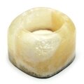 Honey Calcite Deep Tealight Candle Holder