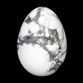 Howlite Crystal Egg ~48mm