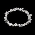 Howlite Gemstone Chip Bracelet