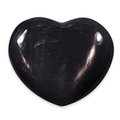Hypersthene Crystal Heart  ~40mm