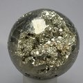 Iron Pyrite Crystal Sphere ~36mm