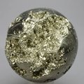 Iron Pyrite Crystal Sphere ~50mm