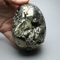 Iron Pyrite Egg Large ~102mm