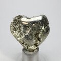 Iron Pyrite Heart ~45x42mm