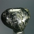Iron Pyrite Heart ~47mm