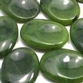 Jade Thumb Stone ~40mm