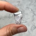 Kunzite Healing Crystal 925 Silver Pendant ~22mm