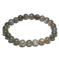 Labradorite 8mm Round Bead Bracelet