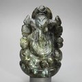 Labradorite Carved Ganesh ~102mm