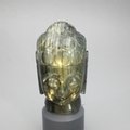 Labradorite Carved Thai Buddha Head ~68mm