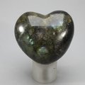 Labradorite Crystal Heart ~45mm