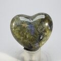 Labradorite Crystal Heart ~45mm