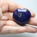 Lapis Lazuli Crystal Heart ~38x37mm