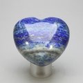 Lapis Lazuli Crystal Heart ~45x41mm