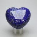 Lapis Lazuli Crystal Heart ~46x43mm