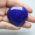Lapis Lazuli Crystal Heart ~46x46mm