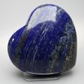 Lapis Lazuli Crystal Heart ~64x70mm