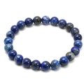 Lapis Lazuli Round Bead Bracelet