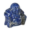 Lapis Lazuli Sitting Buddha Statue