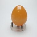 Large Peach Selenite Crystal Egg ~60mm