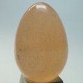 Large Peach Selenite Egg ~72mm