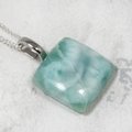Larimar Gemstone Pendant ~18mm