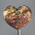 Leopard Skin Jasper Heart ~45mm