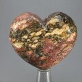 Leopard Skin Jasper Heart ~45mm