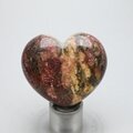 Leopard Skin Jasper Heart ~45mm