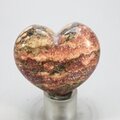 Leopard Skin Jasper Heart ~45mm