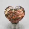 Leopard Skin Jasper Heart ~45mm