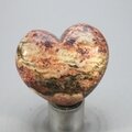 Leopard Skin Jasper Heart ~45mm