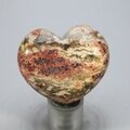 Leopard Skin Jasper Heart ~45mm