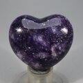Lepidolite Crystal Heart ~45mm