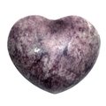 Lepidolite Crystal Heart ~45mm