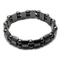 Magnetic Hematite Crystal Bracelet -  Spheres & Barrels