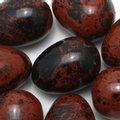 Mahogany Obsidian Crystal Egg ~48mm