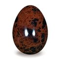 Mahogany Obsidian Crystal Egg ~48mm